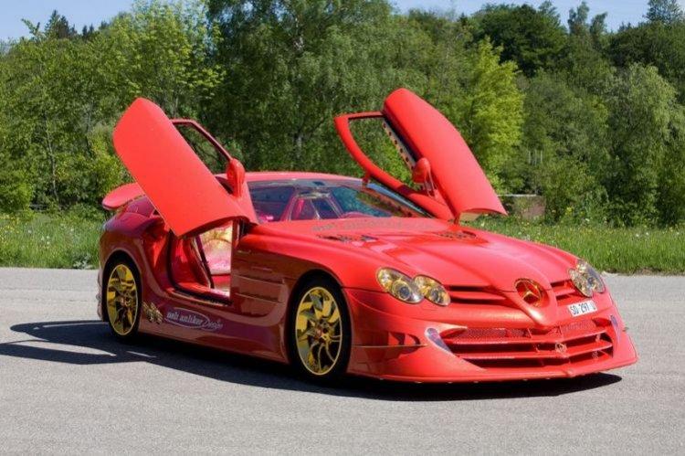 Mercedes-Benz SLR McLaren Red Gold Dream - Самые дорогие автомобили в мире