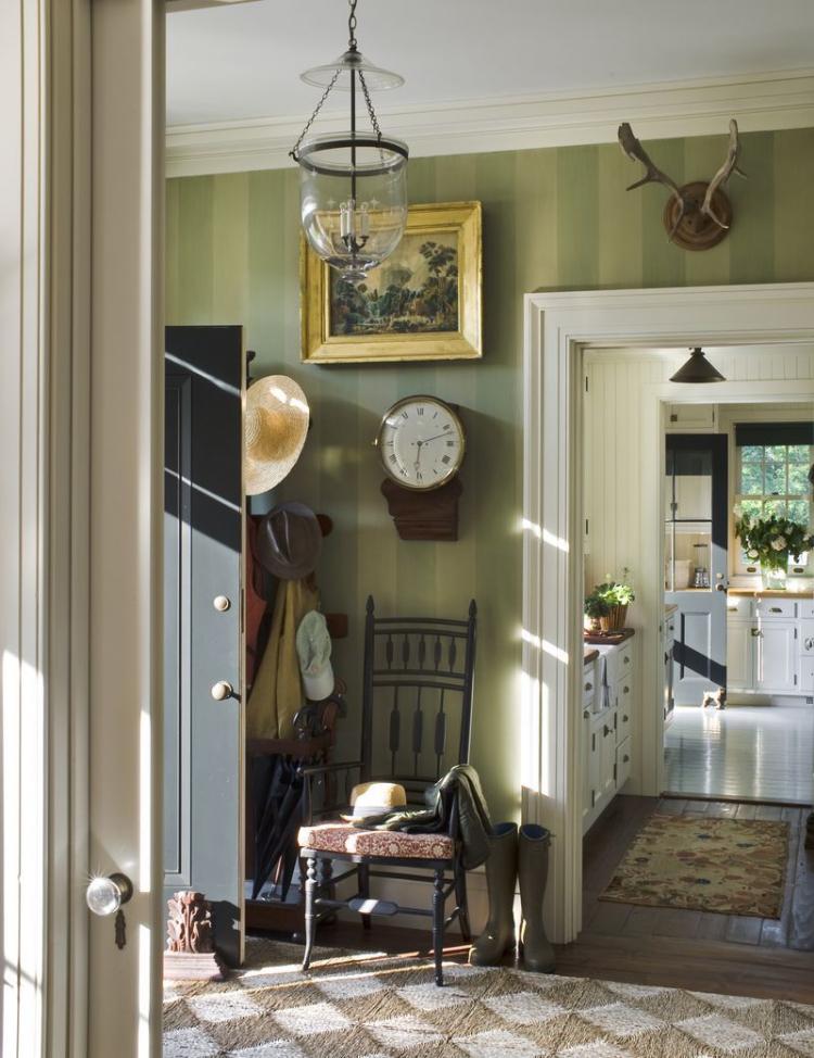 Прихожая в английском стиле - Дизайн интерьера фото