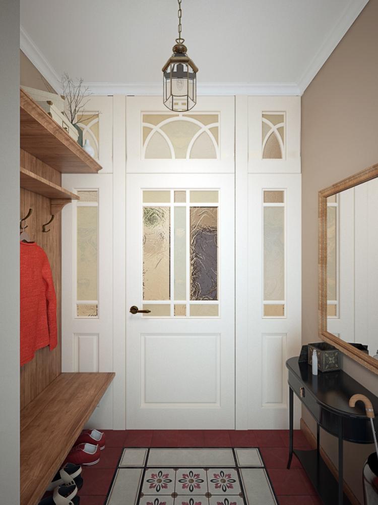 Прихожая в английском стиле - Дизайн интерьера фото