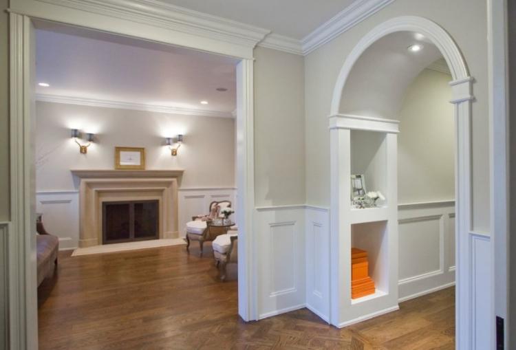 Классические арки из гипсокартона