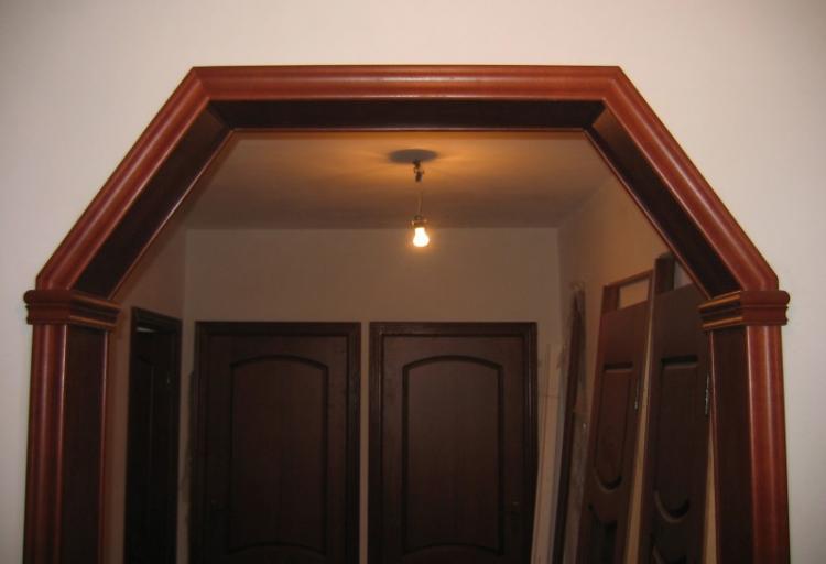 Трапециевидные арки из гипсокартона