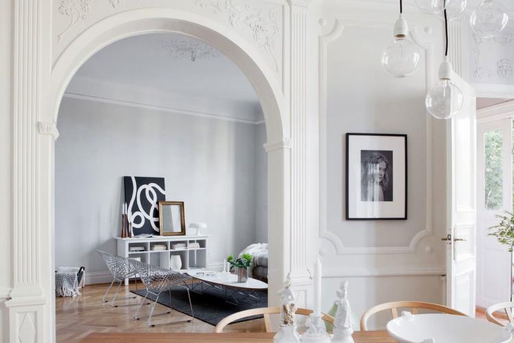 Лепнина - Отделка арки из гипсокартона