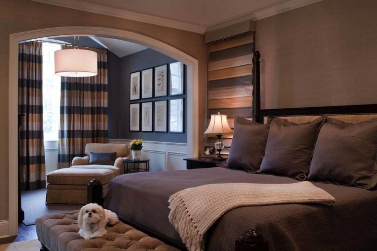 Арки из гипсокартона в спальне