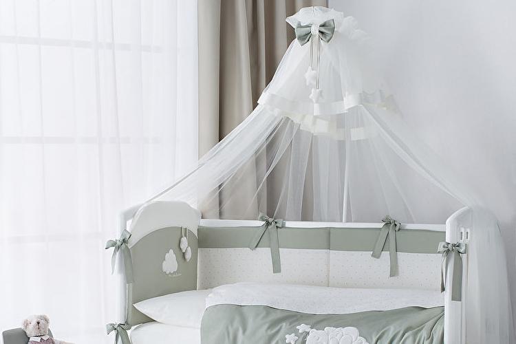 Балдахин на детскую кроватку (65 фото): виды, как сшить