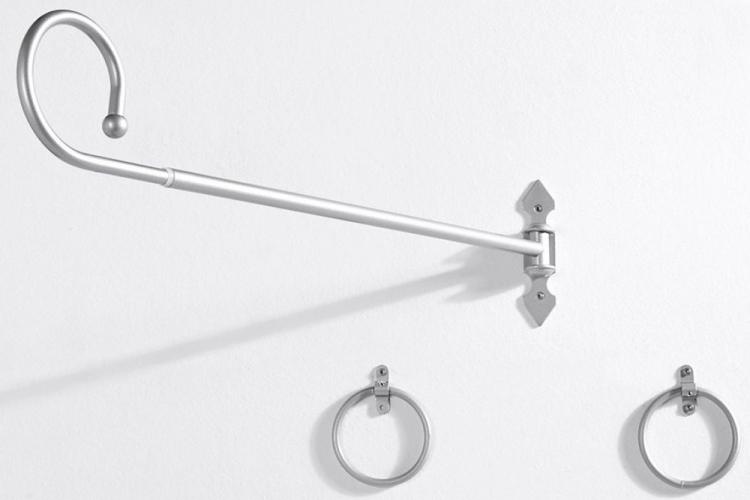 Балдахин на горизонтальной штанге на детскую кроватку своими руками