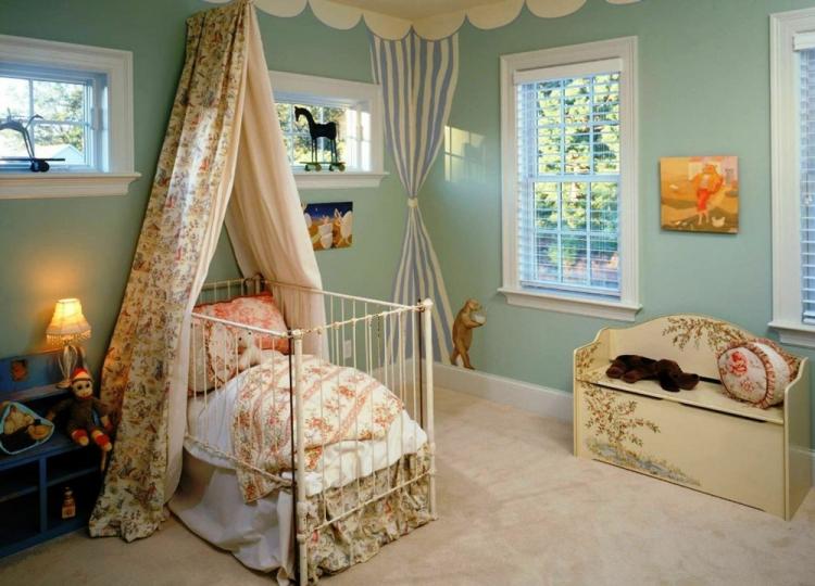 Балдахин на горизонтальной штанге на детскую кроватку своими руками