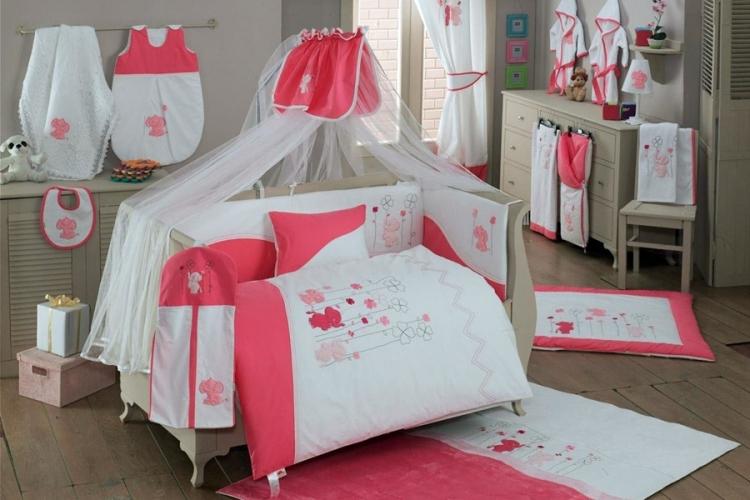 Балдахин на детскую кроватку - идеи дизайна фото