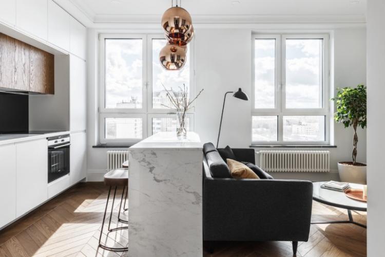 Натуральный камень - Материалы для барной стойки для кухни