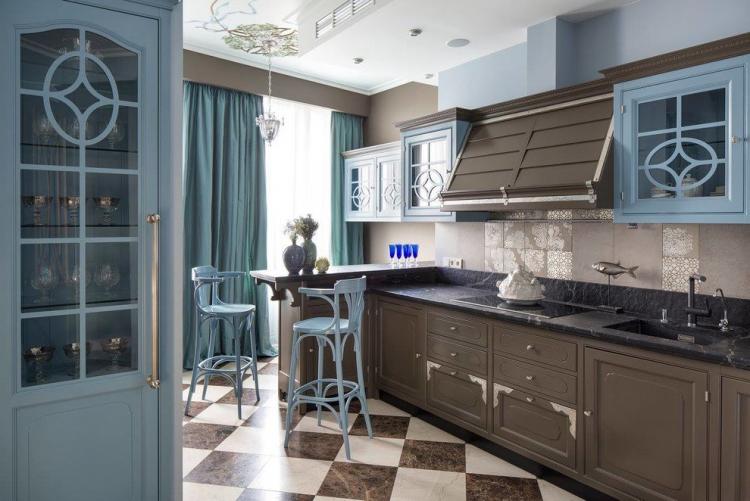 Барная стойка в классическом стиле