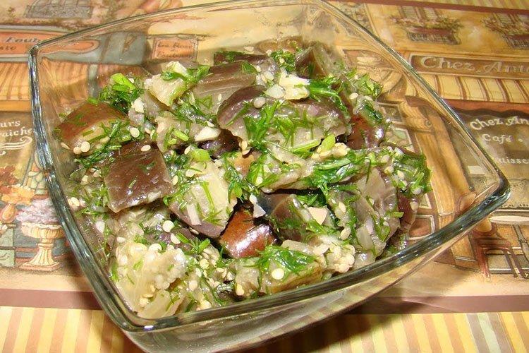 Грибы в масле из баклажанов - Блюда из баклажанов рецепты