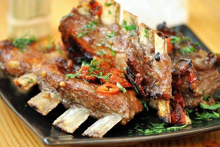 Бараньи ребрышки тушеные - рецепты