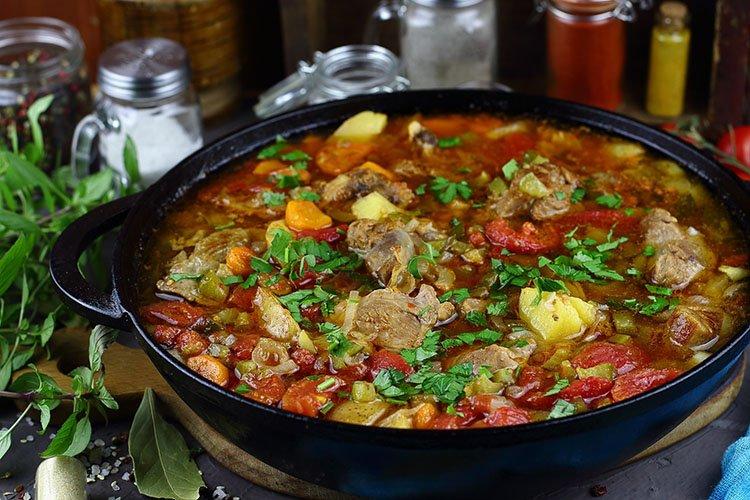 Азу из баранины по-татарски - рецепты