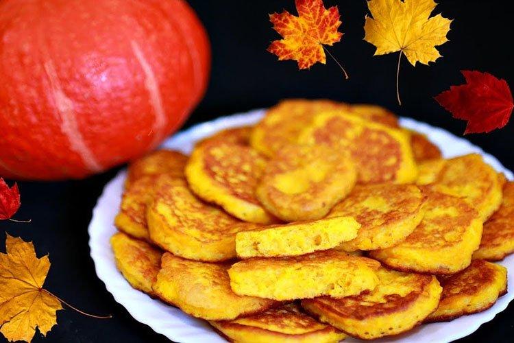Оладьи из тыквы с сыром - рецепты