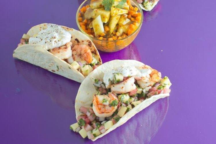 Креветки с сальсой - рецепты