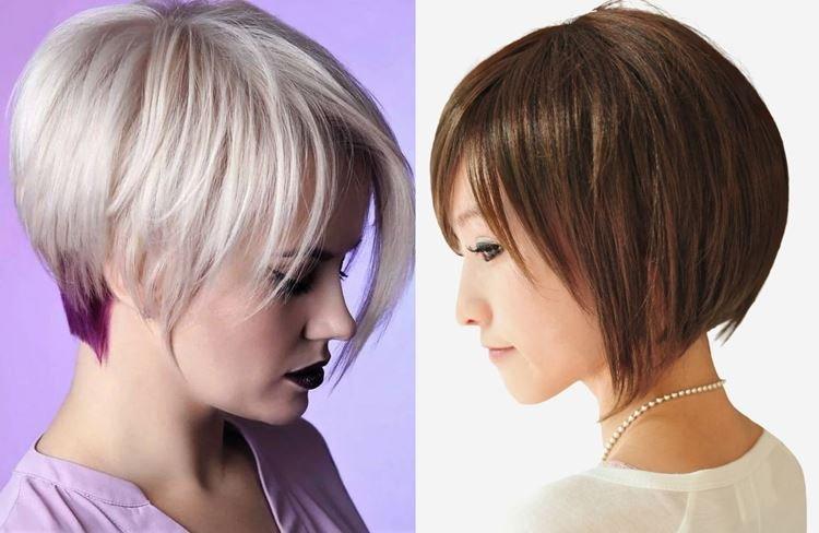 Боб каре на короткие прямые волосы