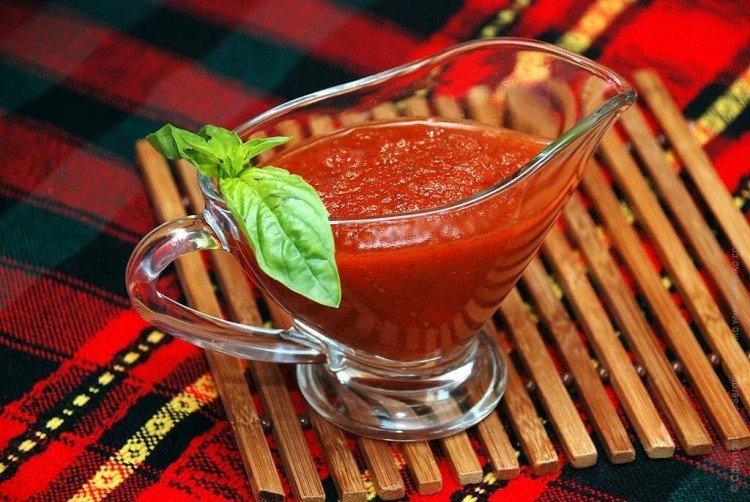 Томатно-брусничный соус к мясу - рецепты