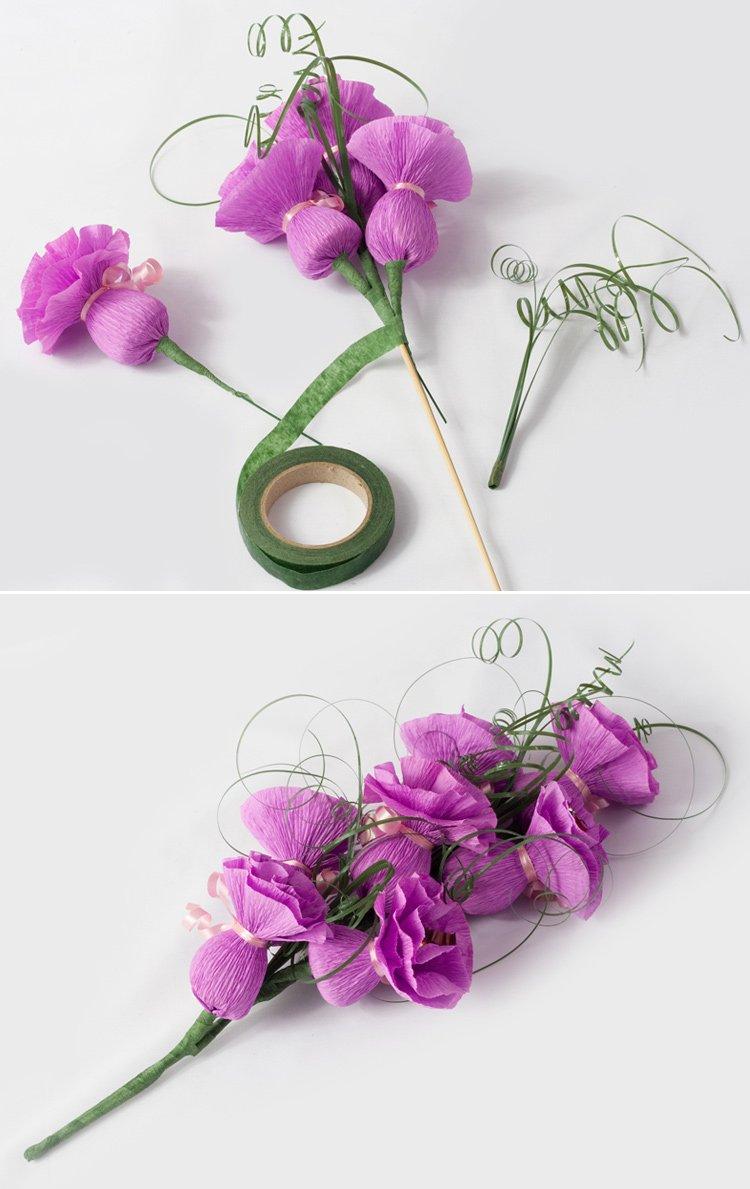 Сладкий букет из конфет своими руками