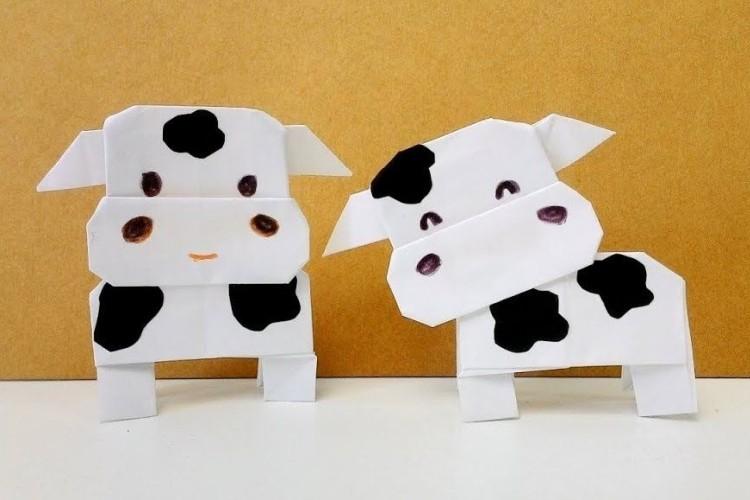 Бычок из бумаги: идеи поделок на Новый год 2021