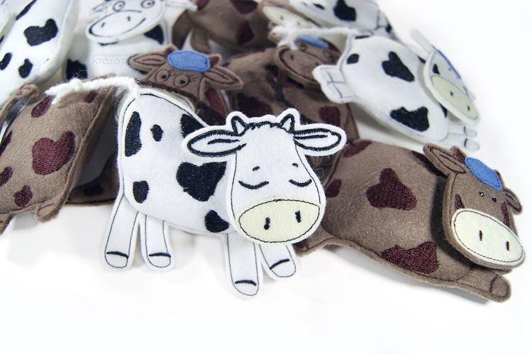 Бычок из фетра своими руками - фото и идеи