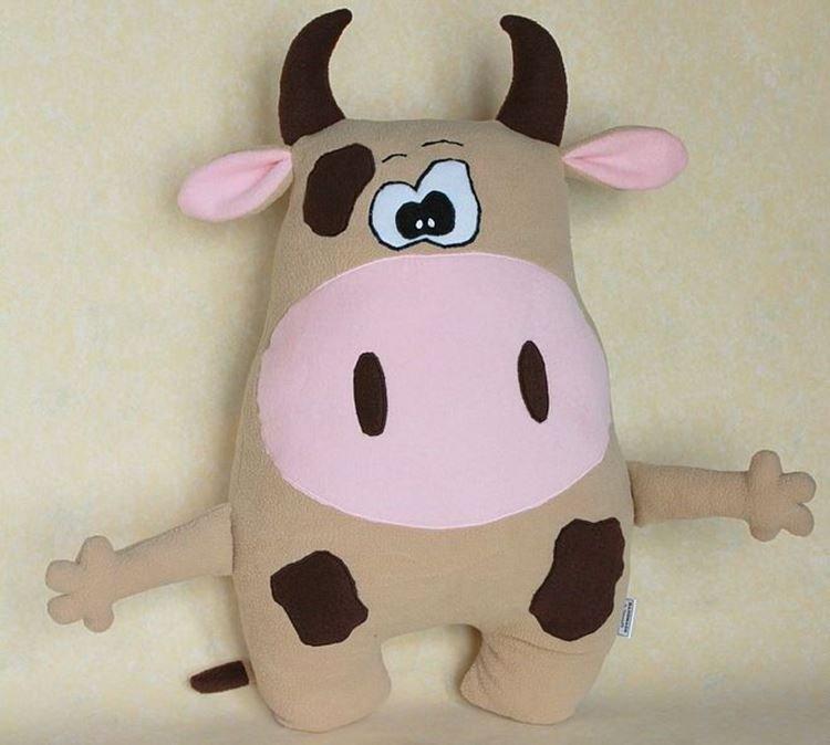 Бычок из ткани своими руками - фото и идеи