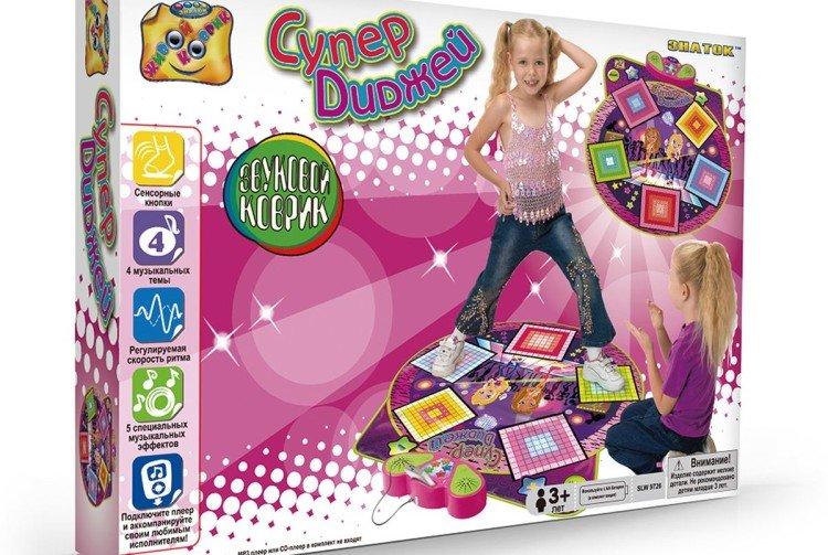 Коврик для занятий танцами - Что подарить девочке на 5 лет