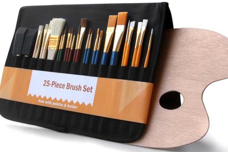 Набор натуральных кистей - Что подарить маме на Новый год 2021