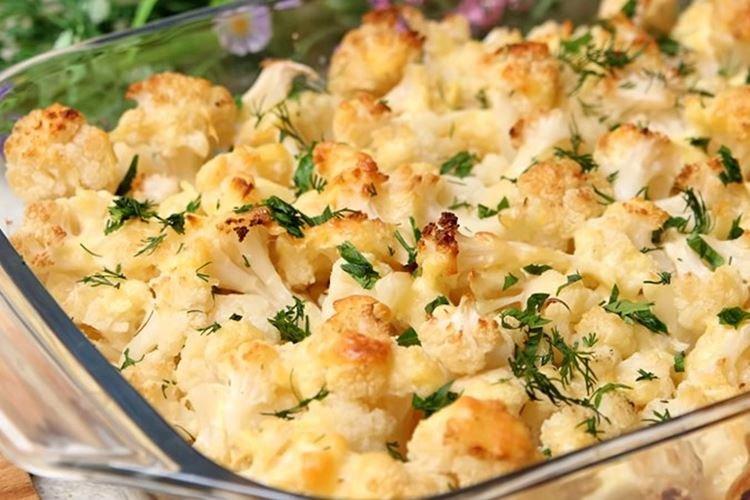 Цветная капуста с соусом бешамель - Что приготовить из фарша