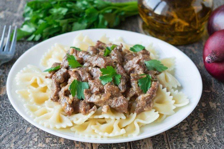 Говядина в сметане - Что приготовить из говядины рецепты