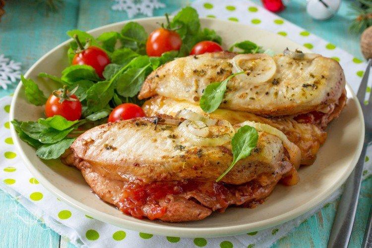 Фаршированные куриные грудки - Что приготовить из курицы