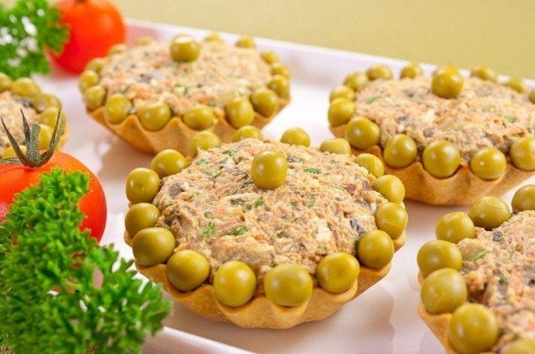 Корзинки с куриной печенью - Что приготовить из куриной печени