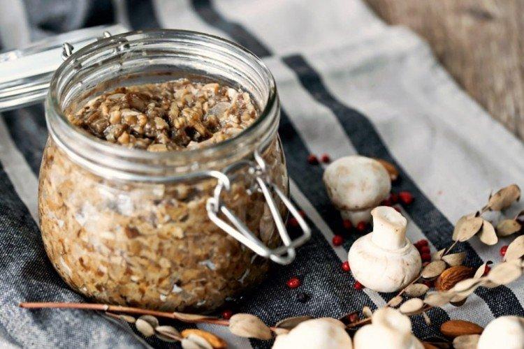 Грибная икра из шампиньонов - Что приготовить из шампиньонов рецепты