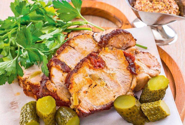 Свинина с пряной горчицей - Что приготовить из свинины