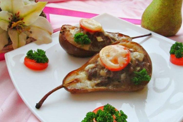 Груши со свиным фаршем - Что приготовить из свиного фарша рецепты