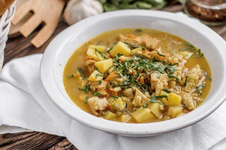 Грибной суп с перловкой - Что приготовить ребенку на обед рецепты