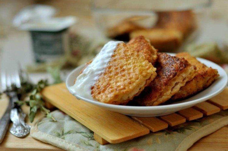 Мясные вафли - Что приготовить ребенку на ужин