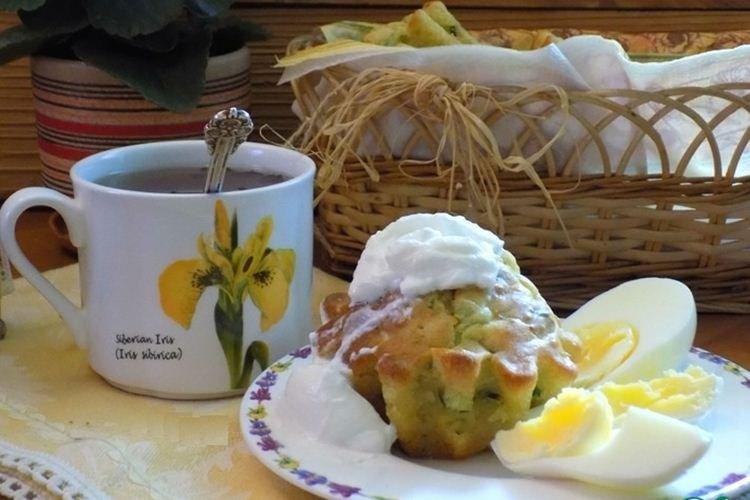 Капустные маффины - Что приготовить ребенку на завтрак рецепты