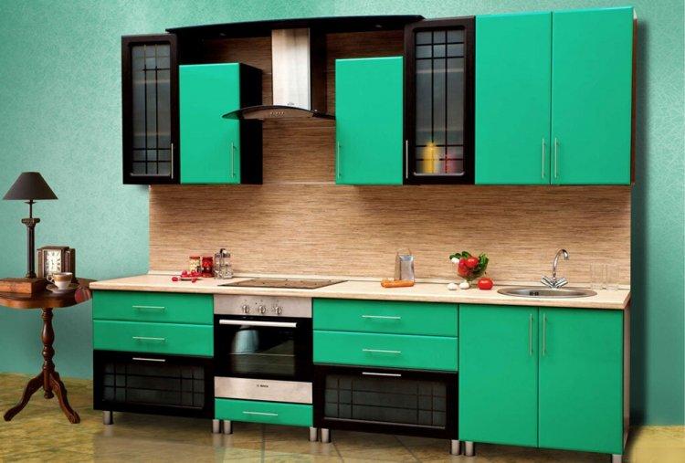 Цвет венге с зеленым - Сочетание цветов в интерьере