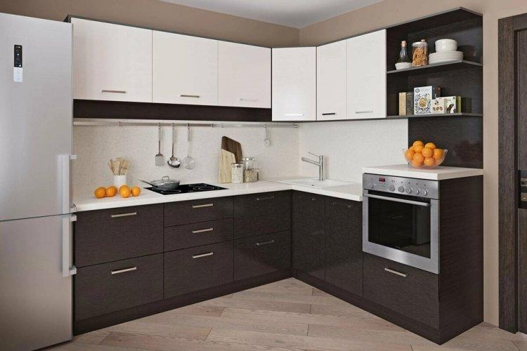 Цвет венге на кухне - дизайн фото