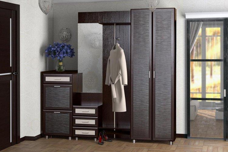 Цвет венге в прихожей - дизайн фото