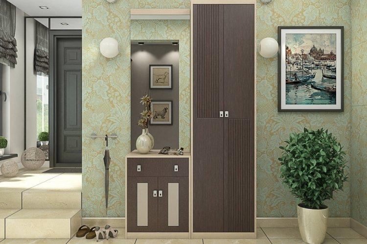 Цвет венге в прихожей - дизайн фото