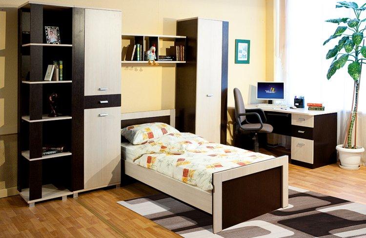 Цвет венге в детской комнате - дизайн фото