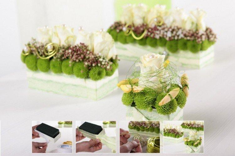 Цветочные скульптуры - Цветочный декор на свадьбу