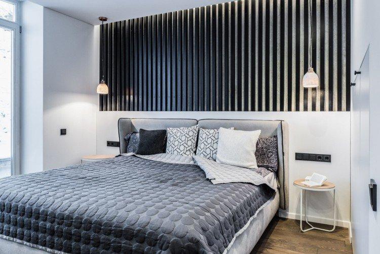 Монохром и полутона - Цветовые сочетания стены, пол и потолок