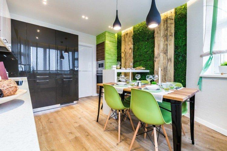 Естественные цвета - Цветовые сочетания стены, пол и потолок