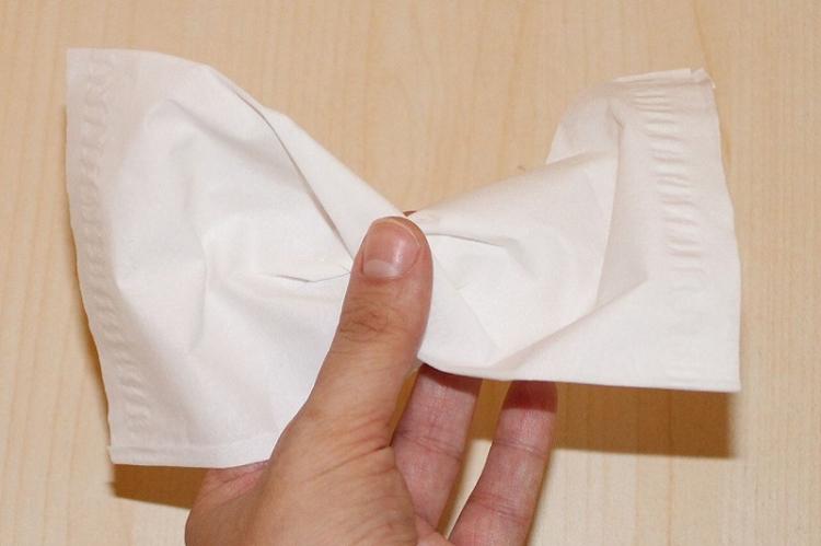 Ромашка - Цветы из салфеток своими руками