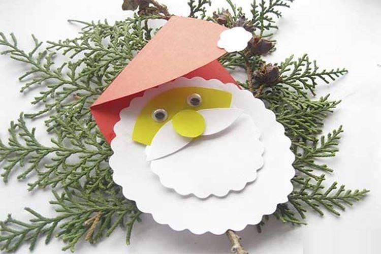 Дед Мороз из бумаги своими руками - фото и идеи