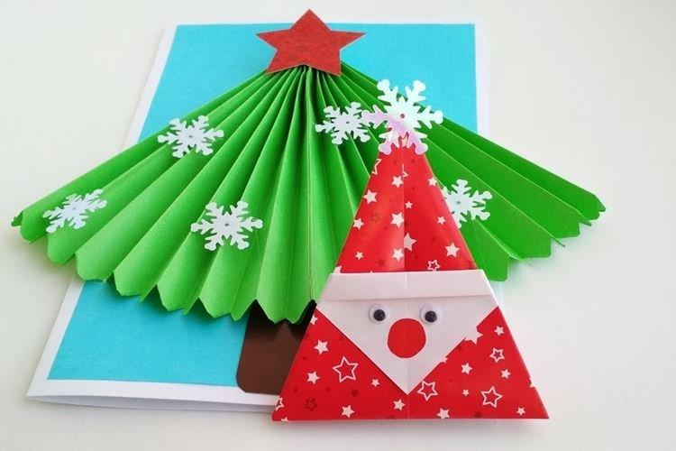 Дед Мороз из бумаги своими руками - фото и идеи