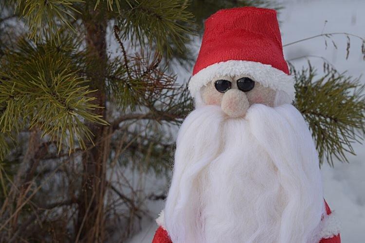 Поделка Дед Мороз своими руками - фото и идеи