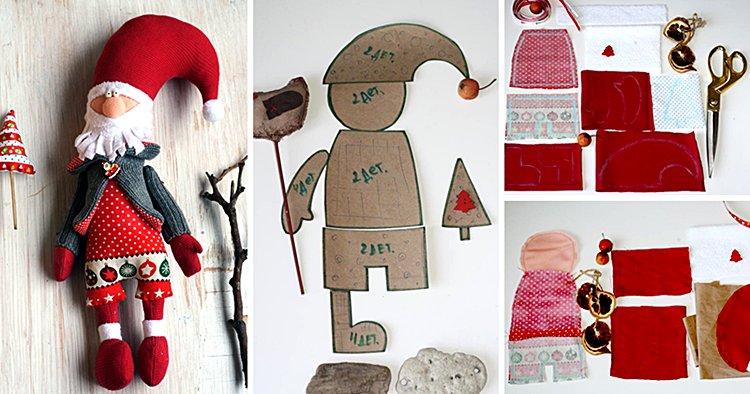 Поделка Дед Мороз своими руками - фото и идеи