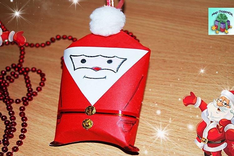 Дед Мороз своими руками в детский сад и школу - фото и идеи